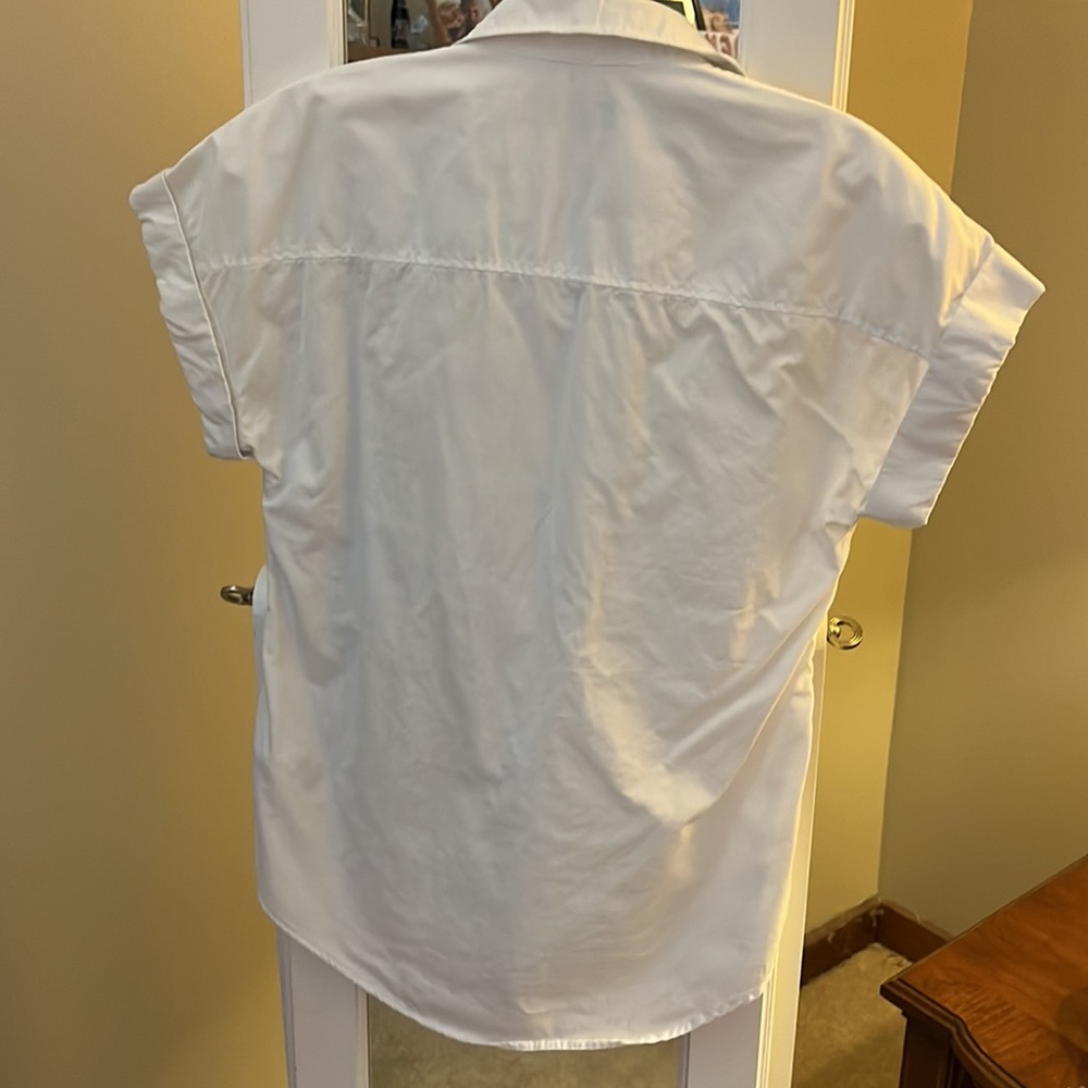 Lauren Ralph Lauren white twist front top size XS - Picture 5 of 7